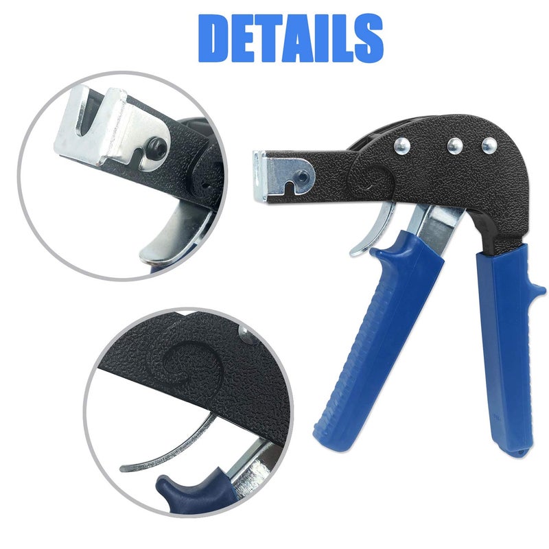ISPINNER Wall Anchor Setting Tool with 18pcs Molly Bolt Hollow Drive Wall Anchor Screws Assortment Kit, Heavy Duty Anchor Gun for Cavity Anchor Plasterboard Fixing - Image 4
